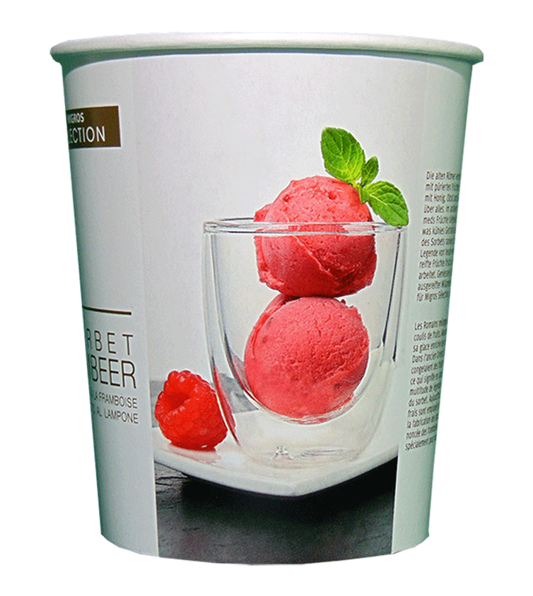Cardboard Ice Cream Cup