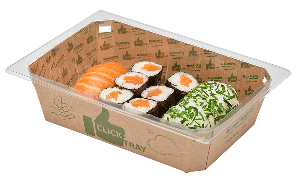 Packaging for fish, meat and seafood
